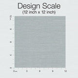 Wallpaper Shining Sisal Grasscloth Wallpaper // Blue & Silver