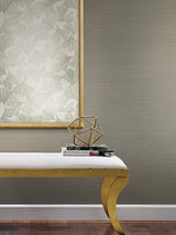 Wallpaper Shining Sisal Grasscloth Wallpaper // White