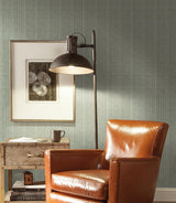 Wallpaper Shirting Plaid Wallpaper // Green