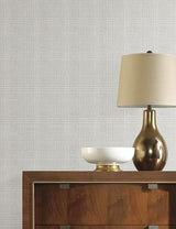 Wallpaper Shirting Plaid Wallpaper // Grey