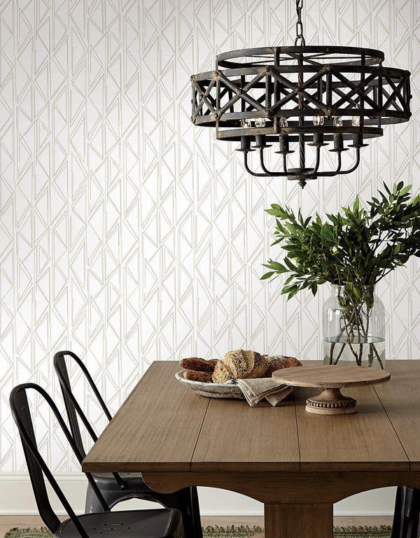 Wallpaper Sideways Sketch Wallpaper // Beige
