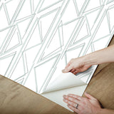 Wallpaper Sideways Sketch Wallpaper // Blue