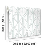 Wallpaper Sideways Sketch Wallpaper // Blue