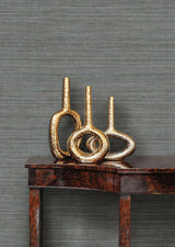 Wallpaper Silk Elegance Wallpaper // Green