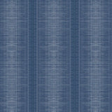 Wallpaper Silk Weave Stripe Wallpaper // Navy