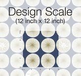 Wallpaper Soho Starburst Peel & Stick Wallpaper // Blue & Gold