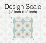 Wallpaper Soho Starburst Peel & Stick Wallpaper // Light Blue