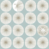 Wallpaper Soho Starburst Peel & Stick Wallpaper // Light Blue