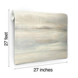 Wallpaper Soothing Mists Scenic Wallpaper // Light Blue