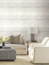 Wallpaper Soothing Mists Scenic Wallpaper // White