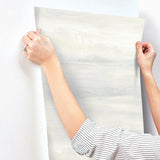 Wallpaper Soothing Mists Scenic Wallpaper // White