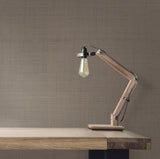 Wallpaper Spun Silk Wallpaper // Dark Grey