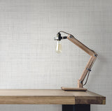 Wallpaper Spun Silk Wallpaper // Light Grey