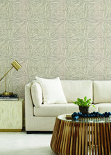 Wallpaper Squareburst Wallpaper // Light Yellow