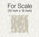 Wallpaper Stained Glass Wallpaper // Grey