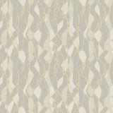 Wallpaper Stained Glass Wallpaper // Grey