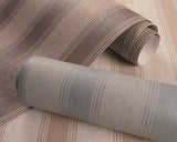 Wallpaper Stately Stripe Wallpaper // Blue & Pearl