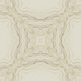 Wallpaper Stone Kaleidoscope Wallpaper // Beige Metallic