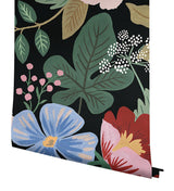 Wallpaper Strawberry Fields Peel & Stick Wall Mural // Black & Green