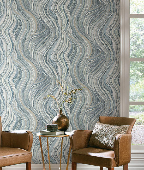 Wallpaper Streaming Cheetah Wallpaper // Blue 