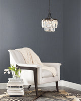 Wallpaper Stretched Hexagons Wallpaper // Blue