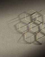Wallpaper Stretched Hexagons Wallpaper // Grey
