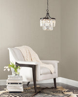 Wallpaper Stretched Hexagons Wallpaper // Grey