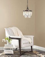 Wallpaper Stretched Hexagons Wallpaper // Sand