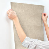 Wallpaper Stretched Hexagons Wallpaper // Sand