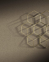 Wallpaper Stretched Hexagons Wallpaper // Taupe