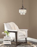 Wallpaper Stretched Hexagons Wallpaper // Taupe