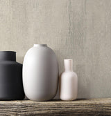 Wallpaper Stucco Finish Wallpaper // Warm Grey