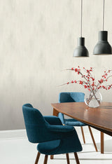 Wallpaper Stucco Finish Wallpaper // White