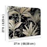 Wallpaper Summerhouse Wallpaper // Midnight