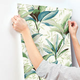 Wallpaper Summerhouse Wallpaper // Peacock