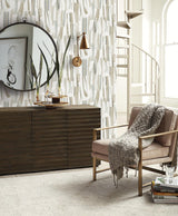 Wallpaper Taj Marble Peel & Stick Wallpaper // Cream & Jade