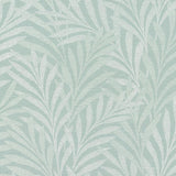 Wallpaper Tea Leaves Stripe Wallpaper // Blue