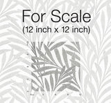 Wallpaper Tea Leaves Stripe Wallpaper // Cream & Black