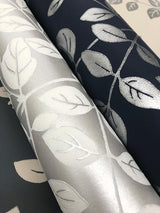 Wallpaper Tender Wallpaper // Cream & Silver