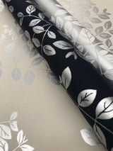 Wallpaper Tender Wallpaper // Navy & Silver