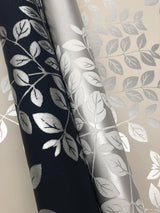 Wallpaper Tender Wallpaper // Navy & Silver