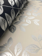 Wallpaper Tender Wallpaper // Navy & Silver