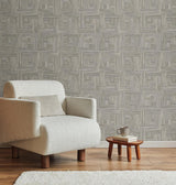 Wallpaper Tesselle Wallpaper // Brown