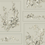 Wallpaper The Magnolia Wallpaper // Brown & Grey