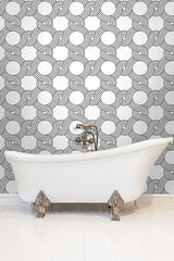 Wallpaper The Twist Wallpaper // Black