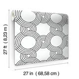 Wallpaper The Twist Wallpaper // Black