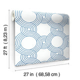 Wallpaper The Twist Wallpaper // Blue