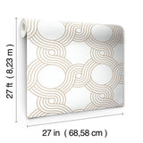 Wallpaper The Twist Wallpaper // Gold