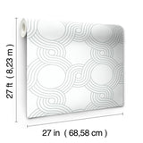 Wallpaper The Twist Wallpaper // Grey