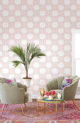 Wallpaper The Twist Wallpaper // Pink